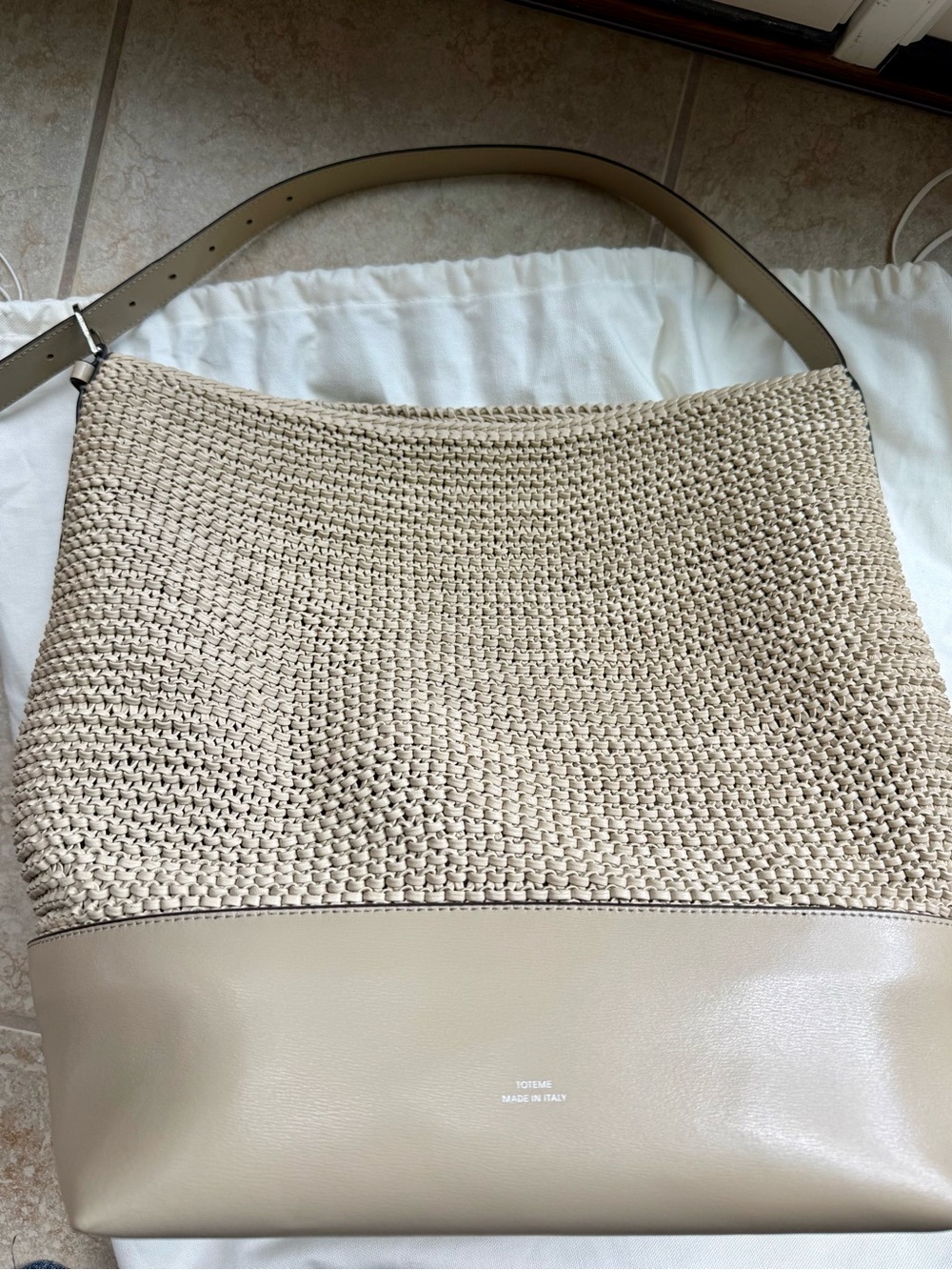 TOTEME Belted Woven Bag Brand New, Never Used, Full Dust Bag — Retail $1,490